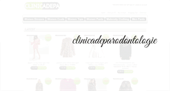 Desktop Screenshot of clinicadeparodontologie.com